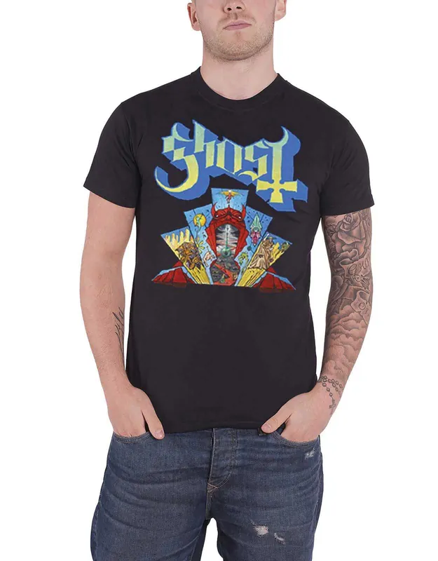 Devil Stained Glass Window T Shirt - Ghost