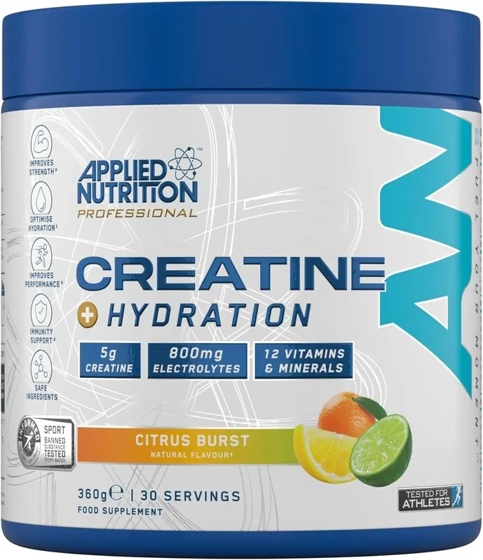 Creatine + Hydration Powder - Citrus Burst - 30 Servings
