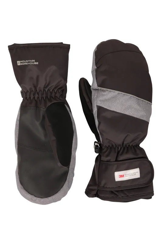 Pinnacle Extreme' Waterproof Breathable Thinsulate™ Ski Mittens - Mountain Warehouse