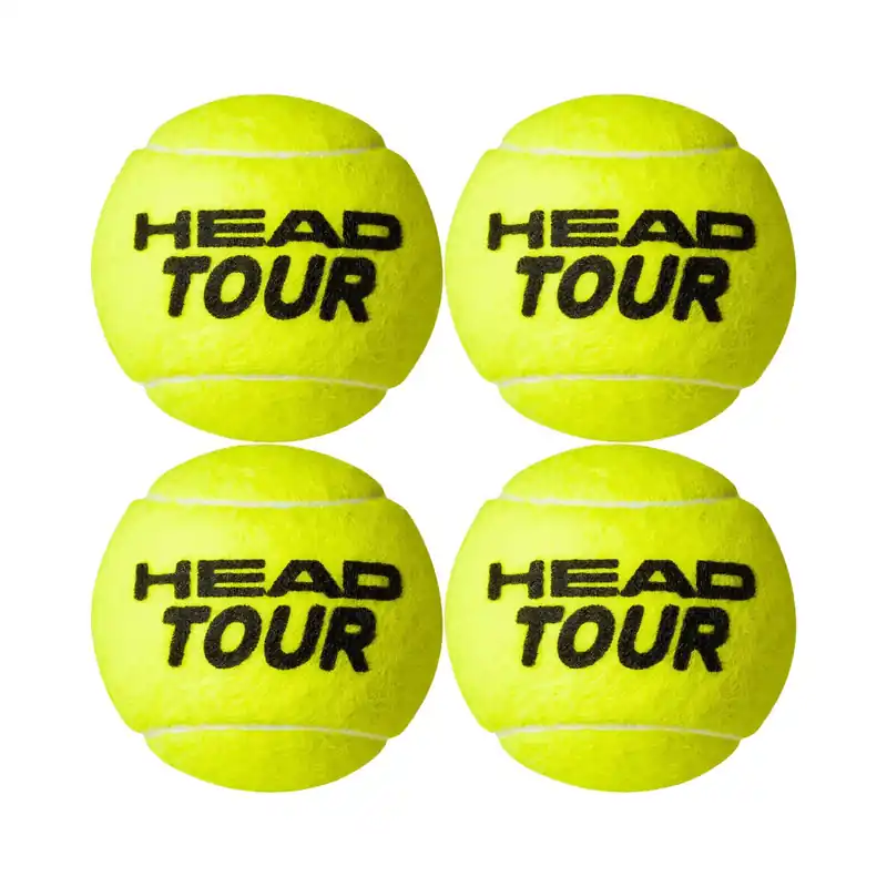 Tour Tennis Balls (Pack Of 4) - Head