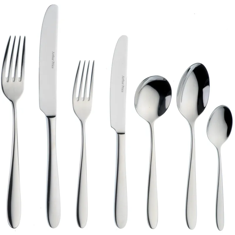'Willow' Stainless Steel 7 Piece Cutlery Place Setting - Arthur Price