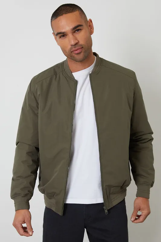 Padded Bomber Jacket - Threadbare