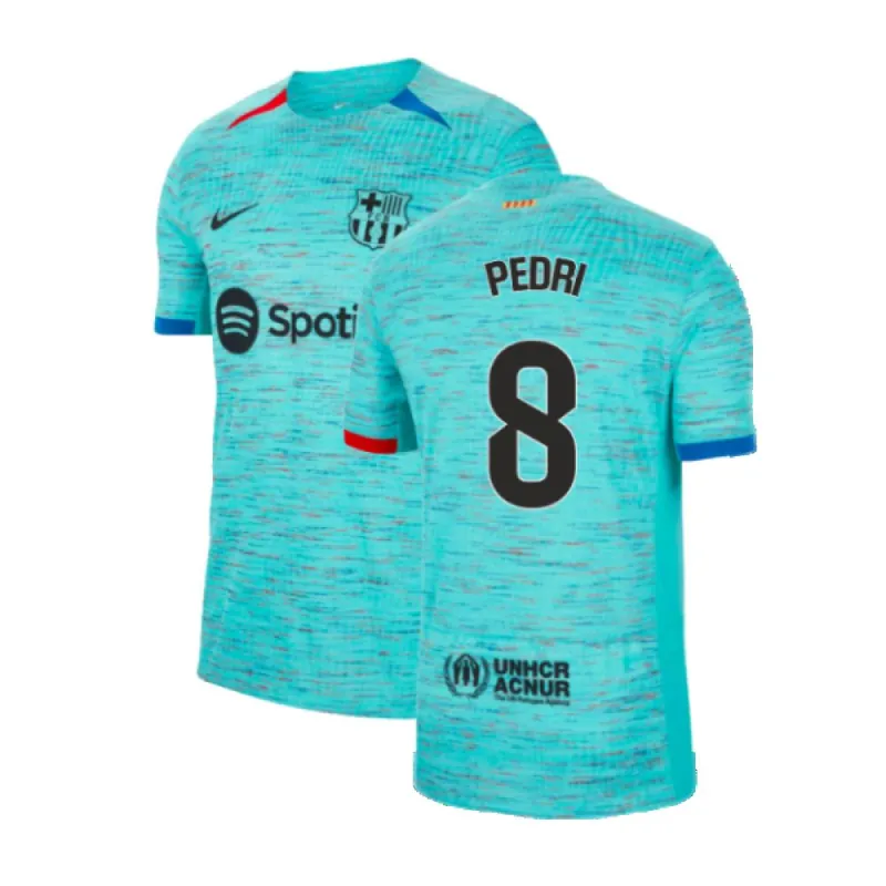 Mens 2023 - 2024 Authentic Third Shirt - Pedri 8