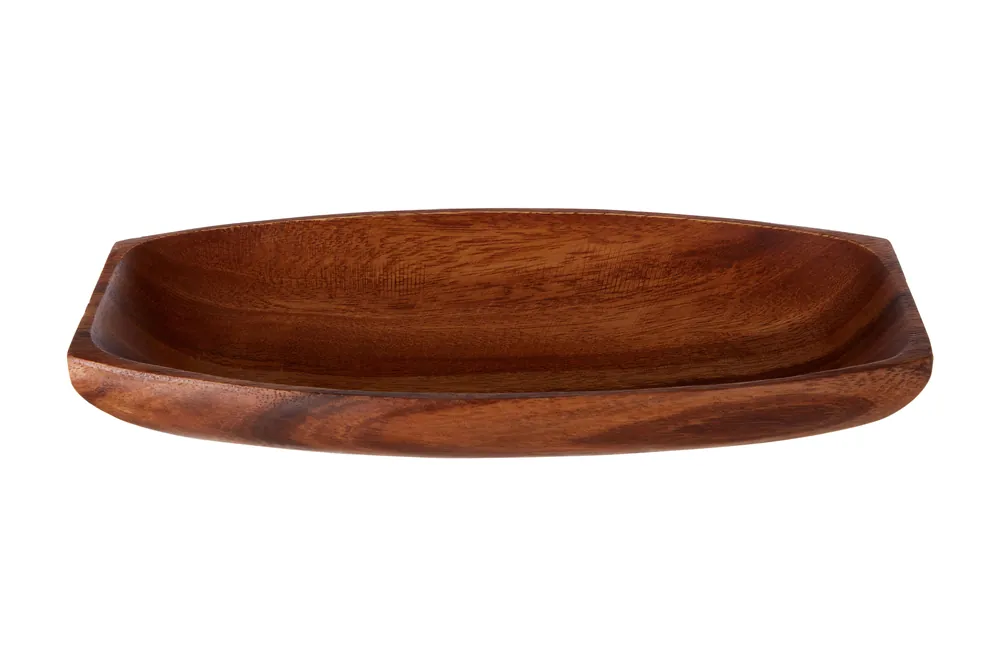Elegant Small Oblong Serving Dish, Versatile Serving Dish, Natural Large Serving Dish For Breakfast - Orsina