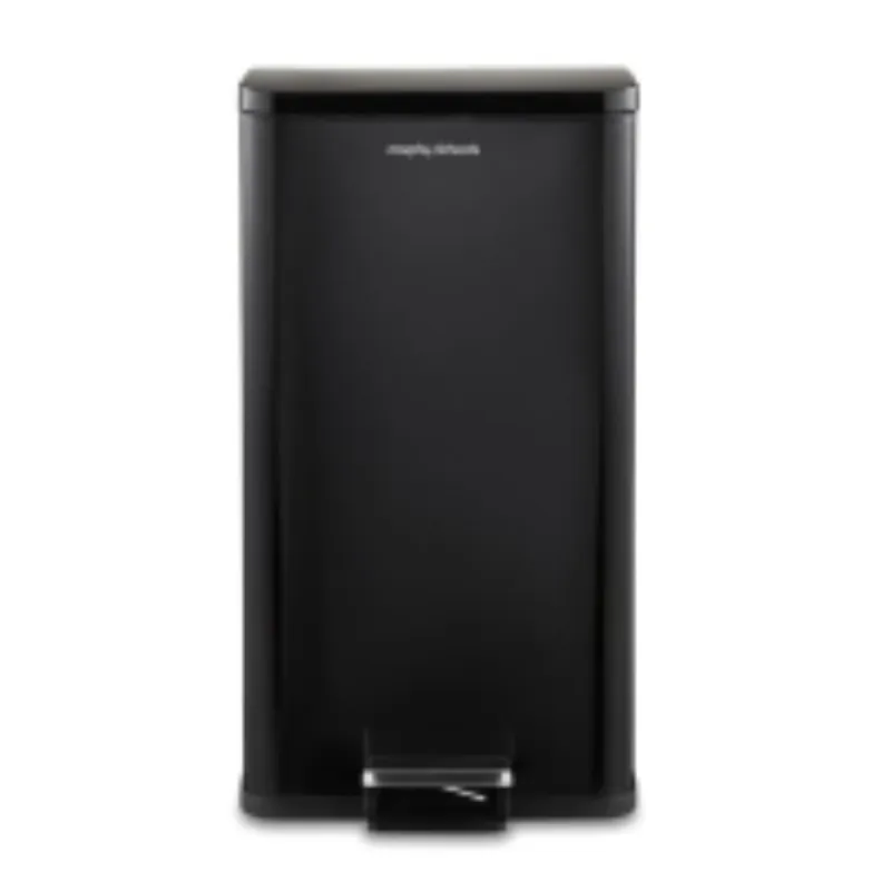 30L Rectangular Kitchen Pedal Bin Soft Close - Morphy Richards