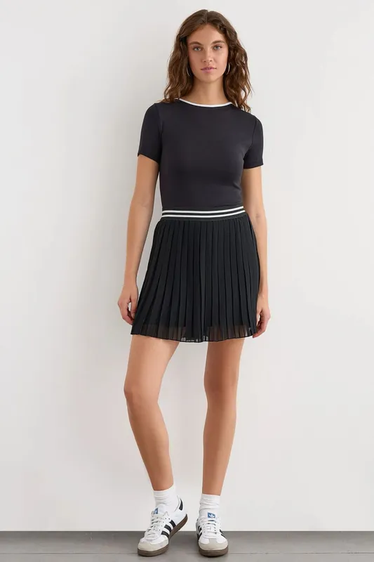 Basic Jersey Tee with Open Back - Hiccup