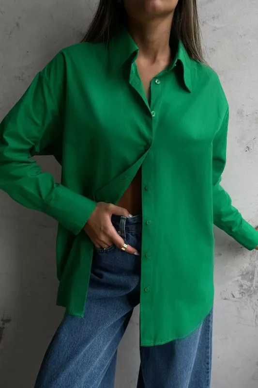 Back Cut out Shirt with a Lace Detail - Hiccup