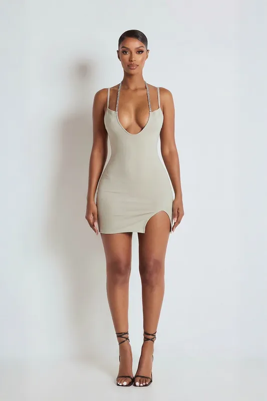 Malena Bandage Mini Dress - LEMONLUNAR