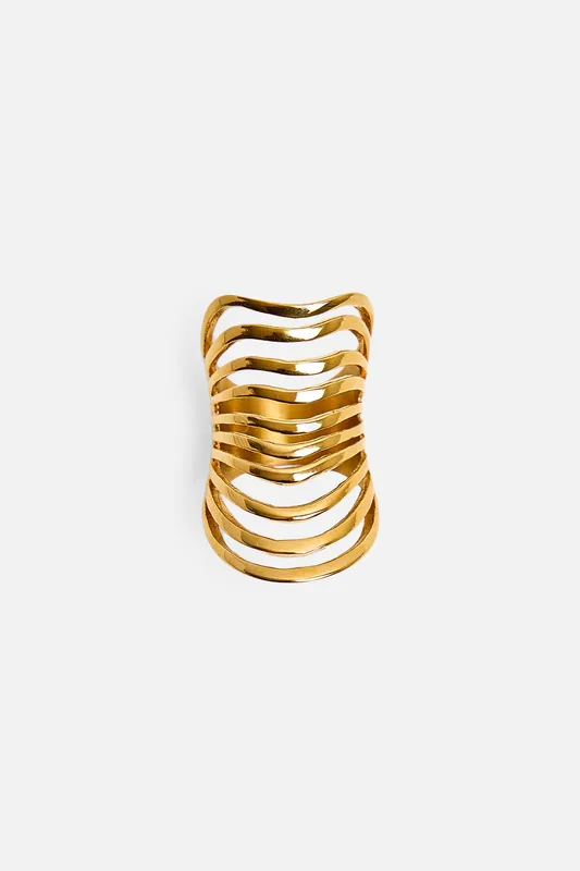 Stacked Gold Ring - Public Desire