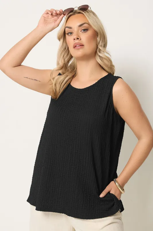 Bubble Textured Vest Top - Yours