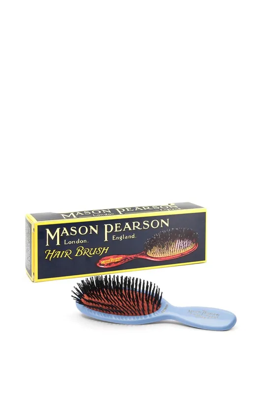 Pocket Sensitive Hair Brush Blue - Mason Pearson