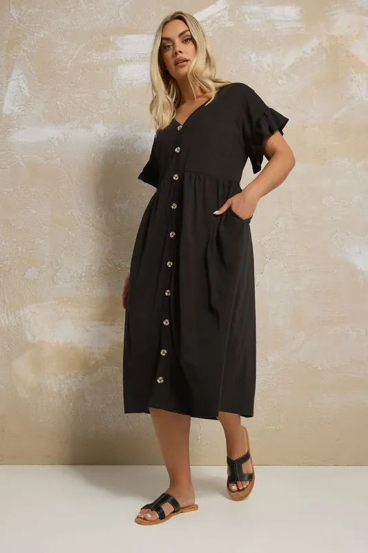 Peplum Midaxi Dress - Yours