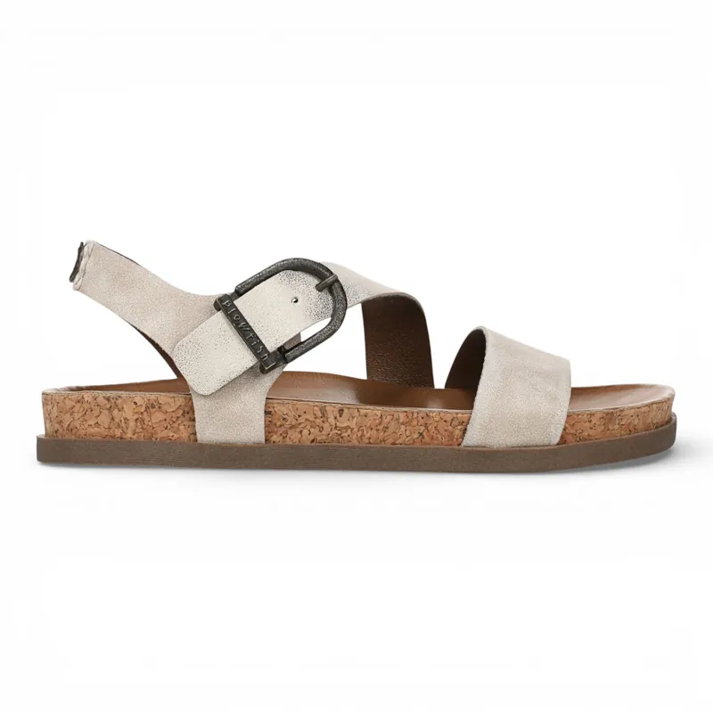 Cloud Footbed Strappy Flat Sandals - TruClothing
