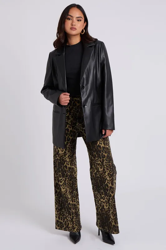 PU Blazer - Urban Bliss