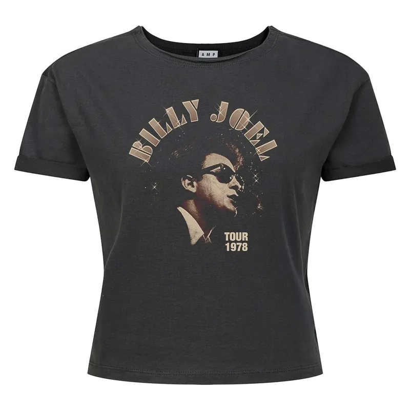 Tour 1978 Billy Joel Crop Top - Amplified