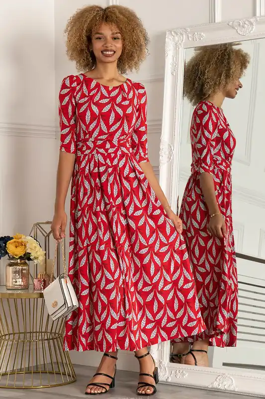 Sienna 3/4 Sleeved Maxi Dress - Jolie Moi