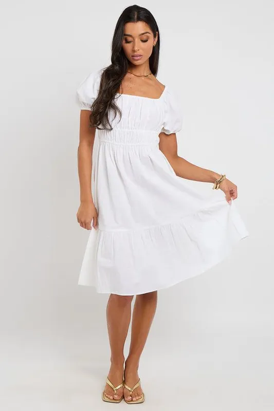 Milk-Maid Smock Dress