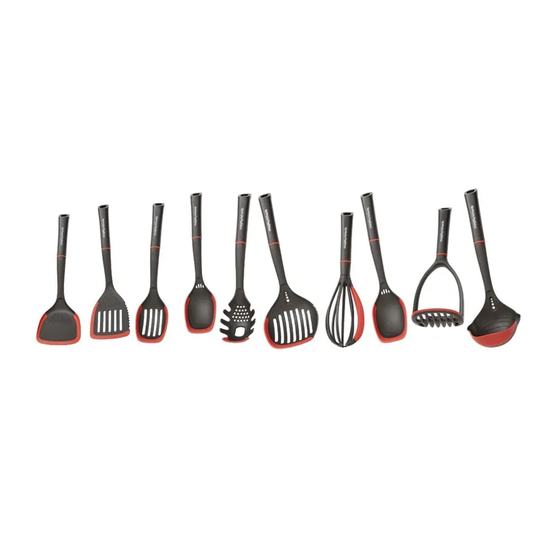 10 piece Multifunction Utensil Bundle Non Stick Hanging Loops - Morphy Richards