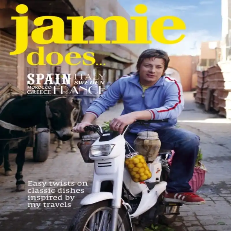 Jamie Does Hardback Book - Jamie Oliver