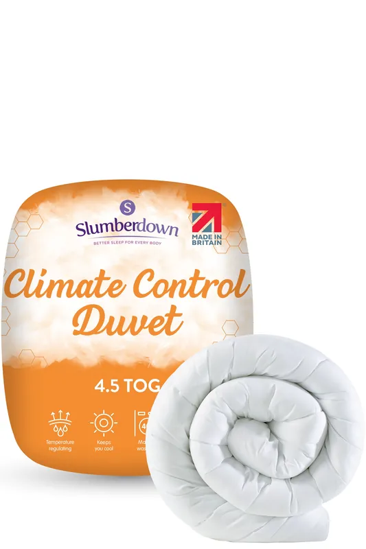 Climate Control 4.5 Tog Summer Duvet - Slumberdown