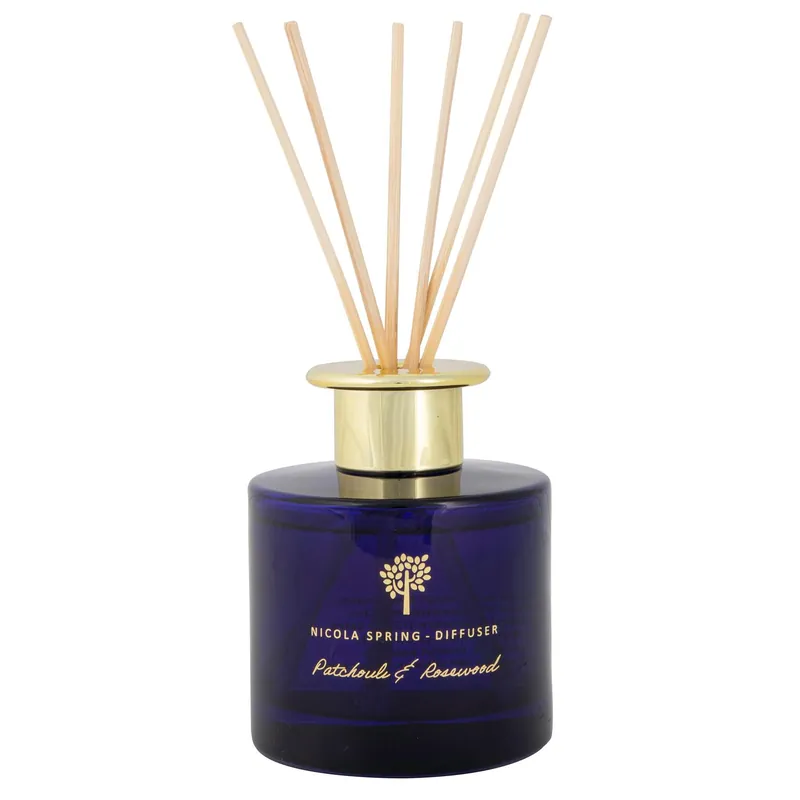 200ml Patchouli & Rosewood Reed Diffuser - Sweet Creamy Relaxing Scent