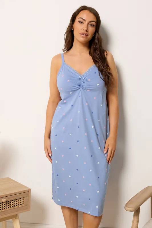 Heart Chemise Nightdress - Yours
