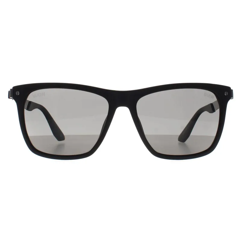 Square Matte Black Smoke Polarized BW0002-H Sunglasses