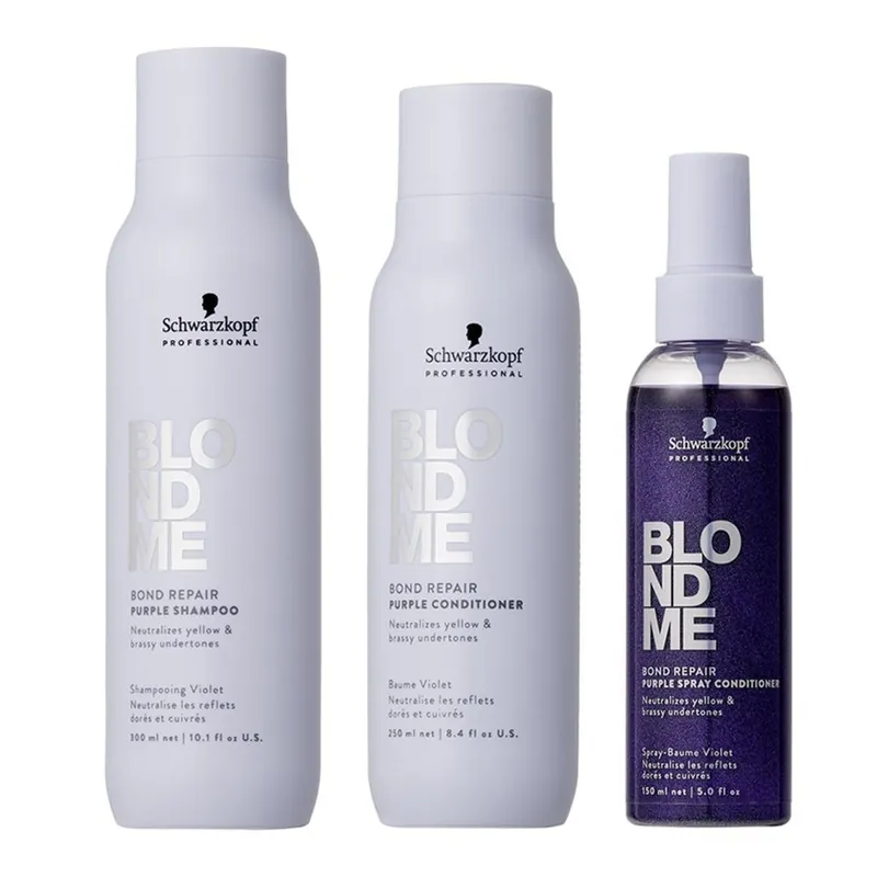 Blondme Bond Repair Shampoo Conditioner Spray Conditioner - Schwarzkopf