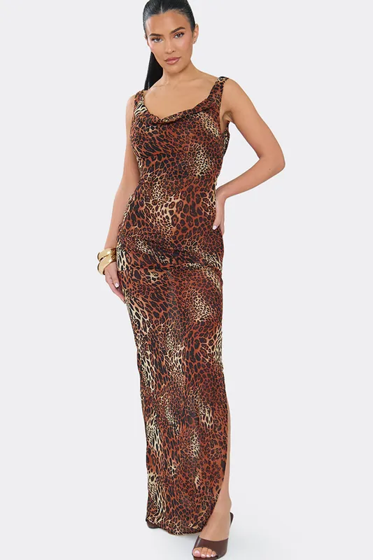 Strappy Open Back Maxi Dress - EGO