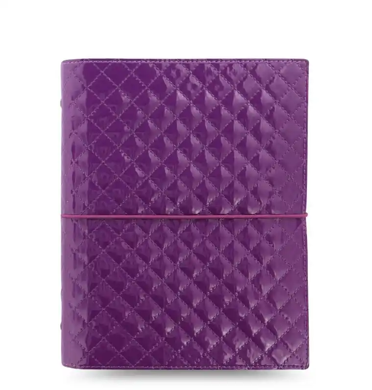 Domino Luxe Purple A5 Organiser 027986 - Filofax