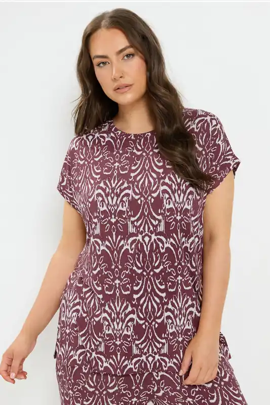 Ikat Print T-Shirt