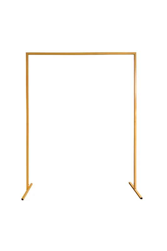 Rectangle Arch Stand Metal Arch Backdrop Stand Party Decoration Garden Arbors - 150cm x 200cm