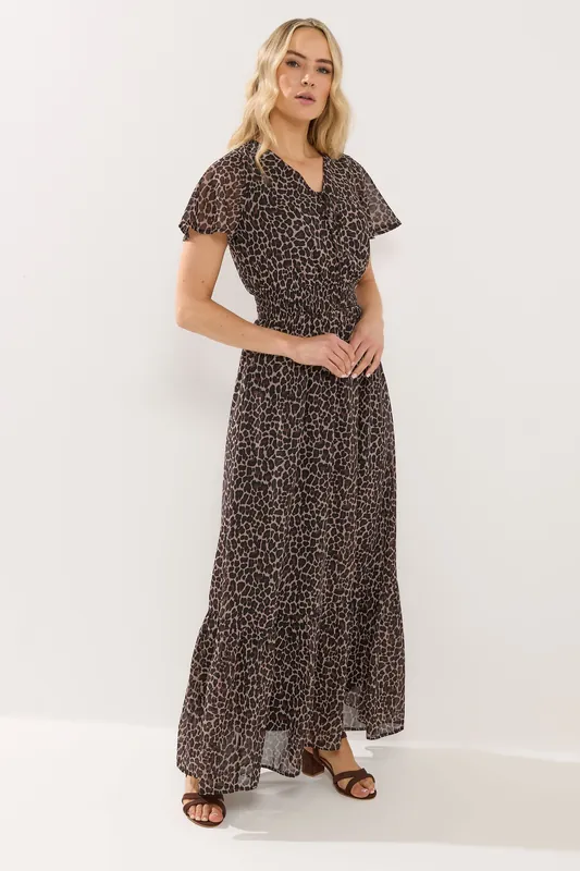 Tall Leopard Print Maxi Dress - Long Tall Sally