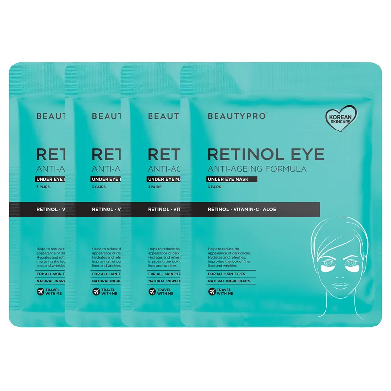 Retinol Under Eye Patch Under Eye Mask - Pack Of 4