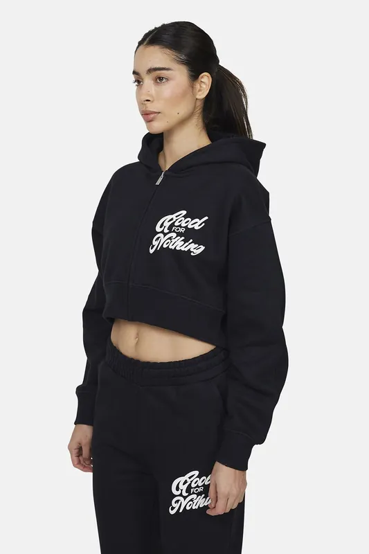 Relaxed Hoodie - Good For Nothing