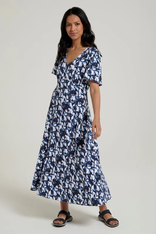 Como' Summer Adventures Long Printed Tea Dress - Mountain Warehouse