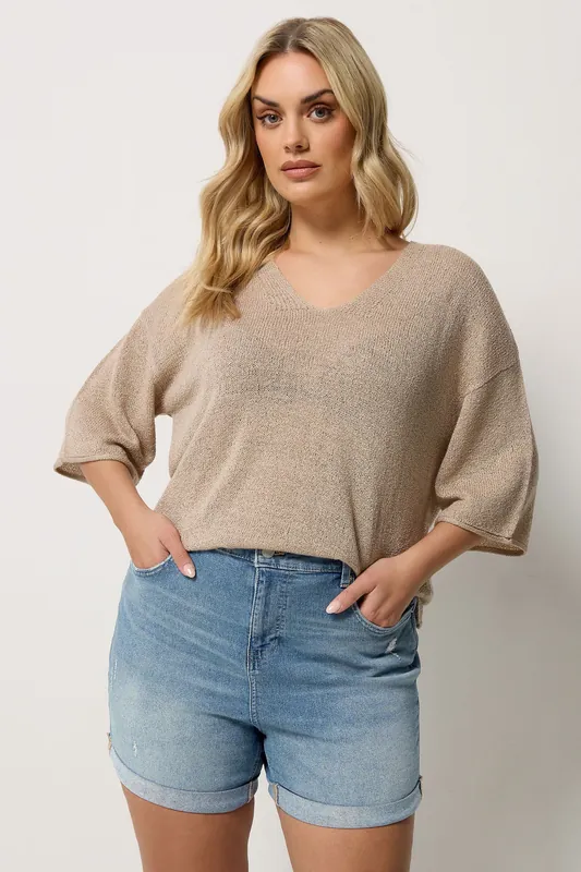 Denim Boyfriend Shorts - Yours