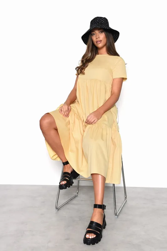 Tiered Midi Dress - Shnoo
