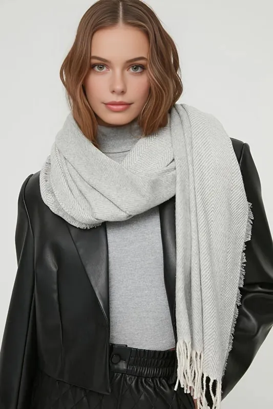 Soft Brushed Tassel Scarf - WOVCOR