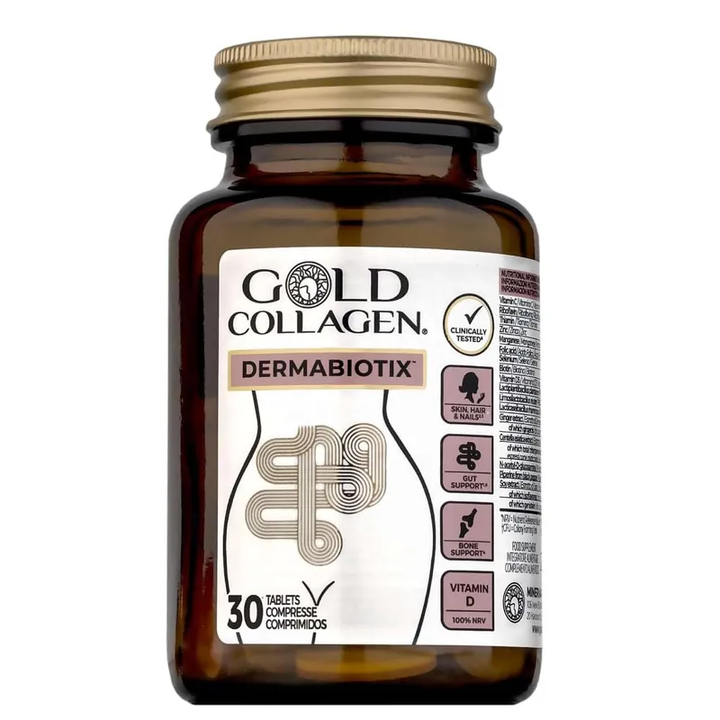 Dermabiotix Tablets x 30 - Gold Collagen