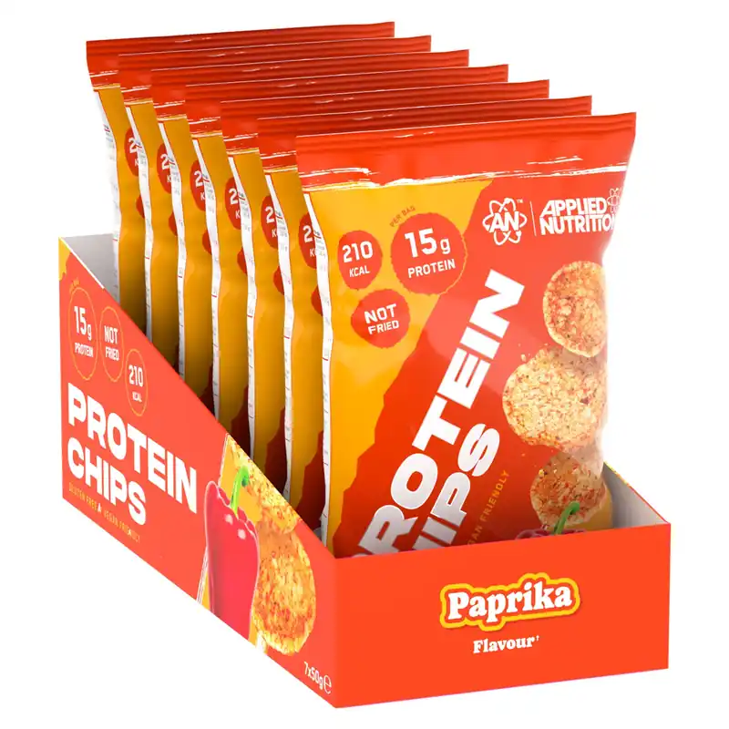 Protein Chips Snack - Paprika - 7 Servings