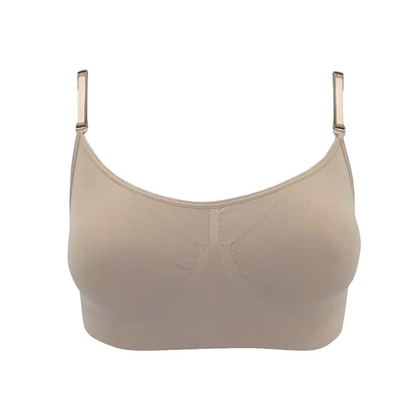 Dance Seamless Clear Back Bra (1 Garment) - Silky