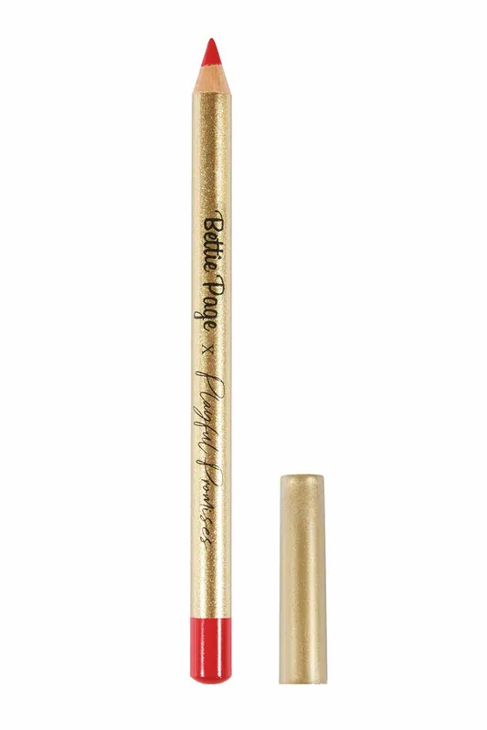 Bettie Page Bright Red High Definition Lip Pencil - Bettie Page Lingerie