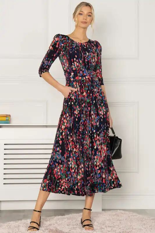 Pauline Sleeved Maxi Dress - Jolie Moi