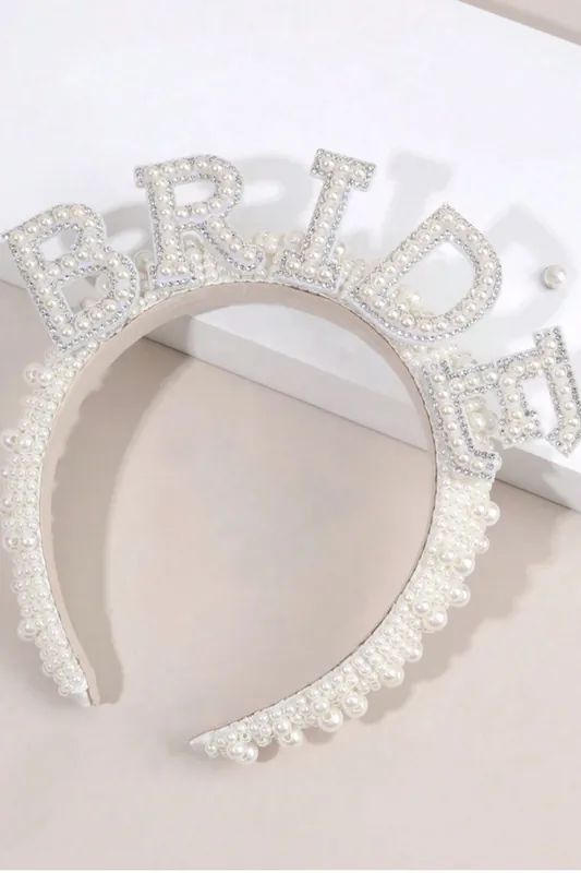 Bride Pearl Headband - Serla