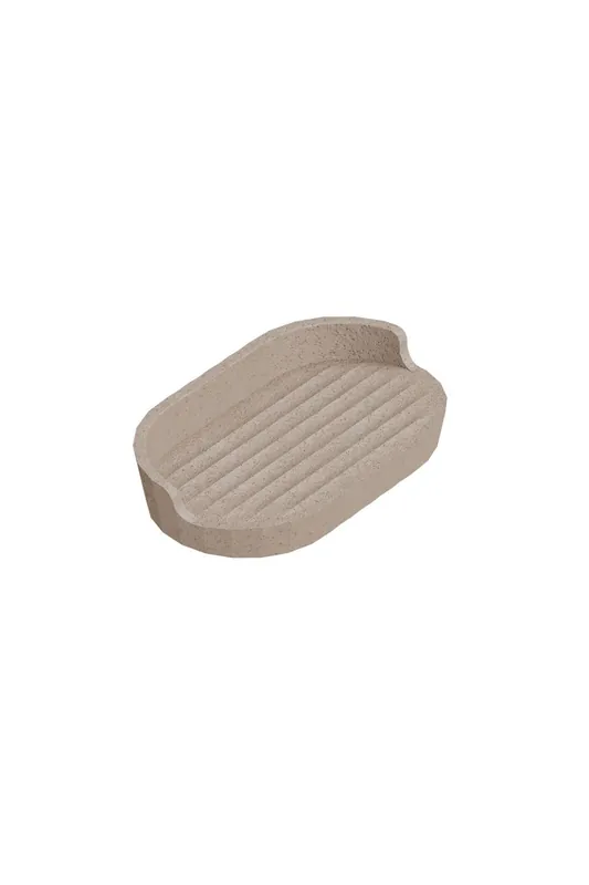 'Avenir Soap Dish' Rectangular Design Plastic Sand - Cosmic