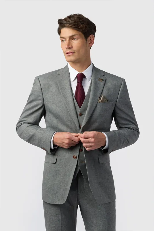 Blake Texture Regular Jacket - Antique Rogue