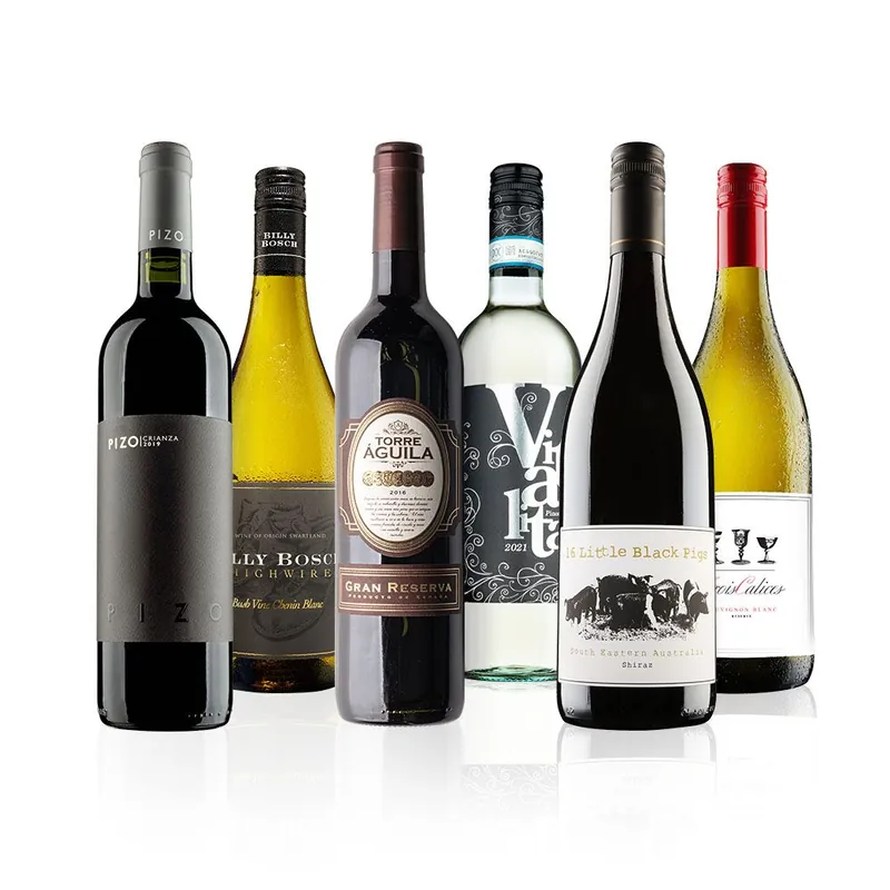 Customer Favourites Mixed Wine Case 6 Bottles (75cl) - Virgin Wines