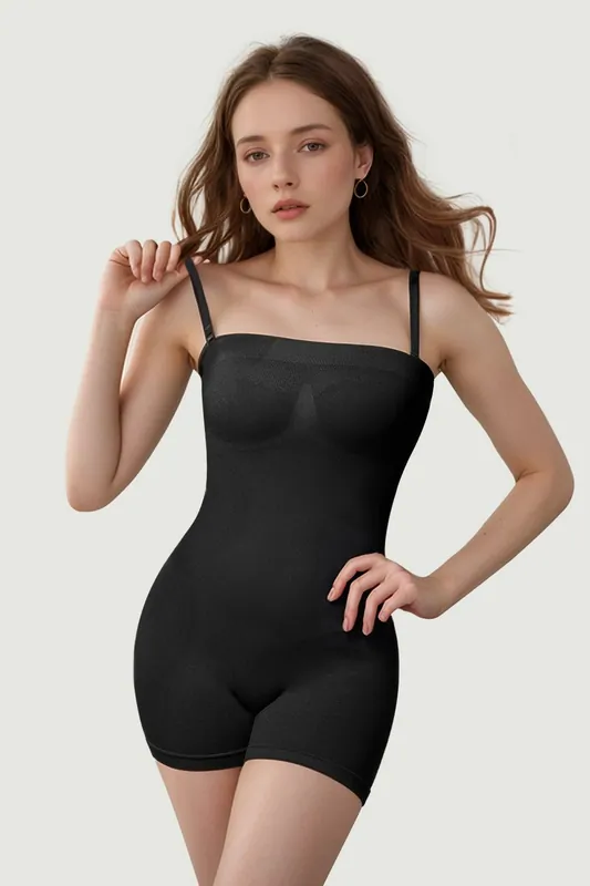 Removable Straps Shapewear Bodysuit Butt Lifter Body Shaper - MODISHION