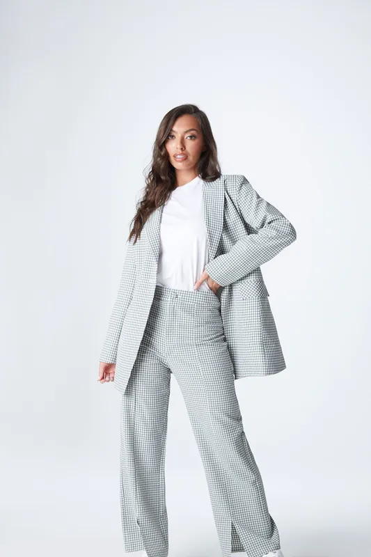 Rhone Check Blazer - Urban Bliss